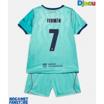 Barcelona Fermin Lopez #7 Rezervni Dres za djecu 2026-27 Kratak Rukav (+ Kratke hlače)